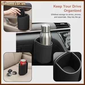 Giá đỡ cốc ô tô đa năng AIHOM với thiết kế kẹp Ba để đựng đồ uống,