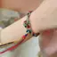PNPIA- Handmade Tây Tạng bện đầy màu sắc Dây đeo cổ tay Phong cách dân tộc Lắc tay có thể điều chỉnh Dây kéo Dây đeo cổ tay