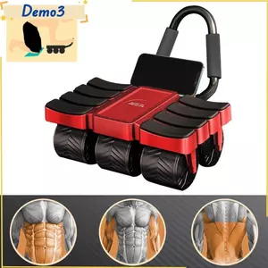 Bánh xe tập thể dục, Bánh xe bụng phục hồi tự động 8 khuỷu tay, nâng cấp Giảm thanh trượt bụng Gửi thảm Con lăn tập thể dục tại nhà