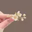 ECK Retro Tính Khí Xanh Jasmine Thổ Cẩm Dành Cho Nữ Đám Cưới Tiệc Văn Phòng Thổ Cẩm Quà Tặng Quần Áo Pin Phụ Kiện Trang Trí HOT