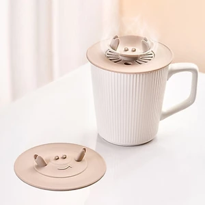 Sẽ Silicone Cua Cốc Bao Cốc Hấp Phụ Mạnh Mẽ Nắp Cho Gốm Sứ Hoặc Ly Thủy Tinh