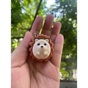 Móc Khoá Clicker Nhím 3D Cute – Móc Khoá Nhím Mini In PLA, Quà Tặng Dễ Thương Treo Balo Túi Xách