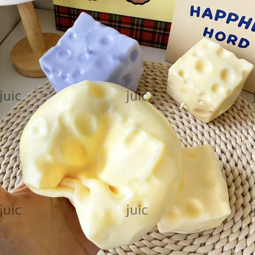 Đồ chơi kẹp phô mai JUIC, Kết cấu mực không vỡ Khối phô mai Jumbo Quả bóng căng thẳng, Nhào Chống căng thẳng Có thể định hình Phô mai Bóp Fidget Đồ chơi trẻ em Người lớn