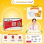 Sắt hữu cơ cho bé Fitolabs BioFe+ Bổ máu, không nóng trong, không táo bón - Hộp 20 ống