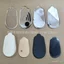 Chỉnh sửa gót chân Miếng đệm silicon nửa kích thước Đế chỉnh sửa X Chân hình chữ O bên trong bên ngoài tám xương chân GEL Trong suốt Trị liệu từ tính Tấm lót gót chân MTBQ
