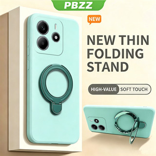 Ốp Lưng PBZZ Cho REDMI NOTE 14 4G NOTE 14 PRO 5G Vỏ Điện Thoại Lo Âu Vỏ Mềm Silicon Chống Sốc Thiết Kế Mới Thẩm Mỹ Có Giá Đỡ Cho Nam Dễ Thương Tím YTXUZJ3