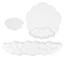 Chậm Rebound Memory Foam Cloud Pad Miếng Lót Cổ Tay Silicon Bọt Chống Trơn Trượt Văn Phòng Cloud Miếng Lót Cổ Tay