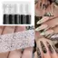 CATMALLER88 Giấy Dán Móng Tay, Da Báo Đen Trắng Dán Móng Tay, Họa Tiết Sọc Thời Trang Hiệu Ứng Sequin Thiết Kế Ren Móng Tay Nghệ Thuật Dán Móng Tay DIY