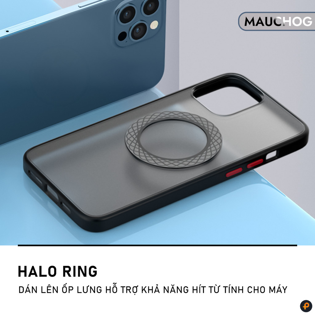 Miếng Dán Vòng Nam Châm Hỗ Trợ Từ Tính Cho Điện Thoại iPhone Samsung Xiaomi Pixel