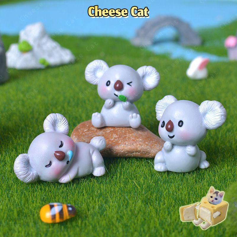 Phụ kiện koala dễ thương DIY trang trí vỏ điện thoại di động/máy ảnh/xe máy búp bê nhỏ dễ thương