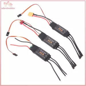 THÊM Mitoot Không Chổi Than 40A Tốc Độ ESC Bộ Điều Khiển 2-4S Với 5V 3A UBEC Cho RC FPV Quadcopter RC Máy Bay Trực Thăng BSS