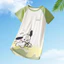 Shop Bộ Đồ Ngủ Trẻ Em Phong Cách Mỏng Thoáng Khí Tay Ngắn Phong Cách Công Chúa Vừa Lớn Bộ Đồ Ngủ Bé Gái Cha Mẹ-Con Hợp Thời Trang Homewear Váy Ngủ