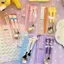 Bộ Đồ Ăn Sanrio Kết Hợp Hoạt Hình kt Thìa Inox Nĩa Sinh Viên Dễ Thương Di Động Thìa Bộ Đồ Ăn 6.8