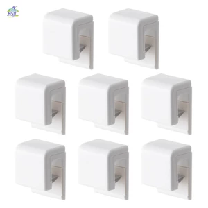 Kẹp nhựa không dấu vết cho kem đánh răng Hộp đựng kem đánh răng treo tự dính để sử dụng trong phòng tắm