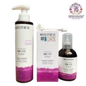 Combo gội và tinh chất mọc tóc, chống rụng Selective ONCARE Scalp Revitalizing 200ml/100ml [ MK ]