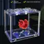 {AKIN} Bể cá Acrylic có thể ổn định Bể cá Mini Hộp đựng thú cưng Bò sát Trang trí nội thất cho phòng ngủ Phòng khách {a}