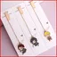 SY Demon Slayer Kamado Tanjirou Metal Anime Bookmark Chain Lễ Tốt Nghiệp Mùa Quà Tặng Cho Bạn Bè Quà Lưu Niệm