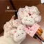 Dễ Thương Kitty Giai Điệu Tóc Dây Tóc Cô Gái Màu Hồng Mũ Đội Đầu Dây Scrunchy Đuôi Ngựa Phụ Kiện Tóc