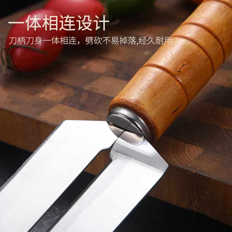 Lô Lớn Thương Mại Peeler Peeler Sharp Sugarcane Knife Thép Không Gỉ Dứa Dao 6JEK
