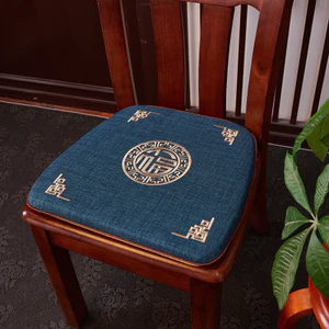 Quay Phong Cách Trung Hoa Ghế Sofa Ngựa Hình Gỗ Chắc Chắn Sofa Đệm Ăn Trà Ghế Giặt Ghế Thêu Ghế Ăn Đệm102304