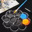 JCSYFAC 20 Chiếc Dùng Một Lần Gouache Tranh Sơn Dầu Bảng Hoa Mai Hình Tranh Nghệ Thuật Bảng Có Thể Giặt Màu Nước Sơn Bảng Mới
