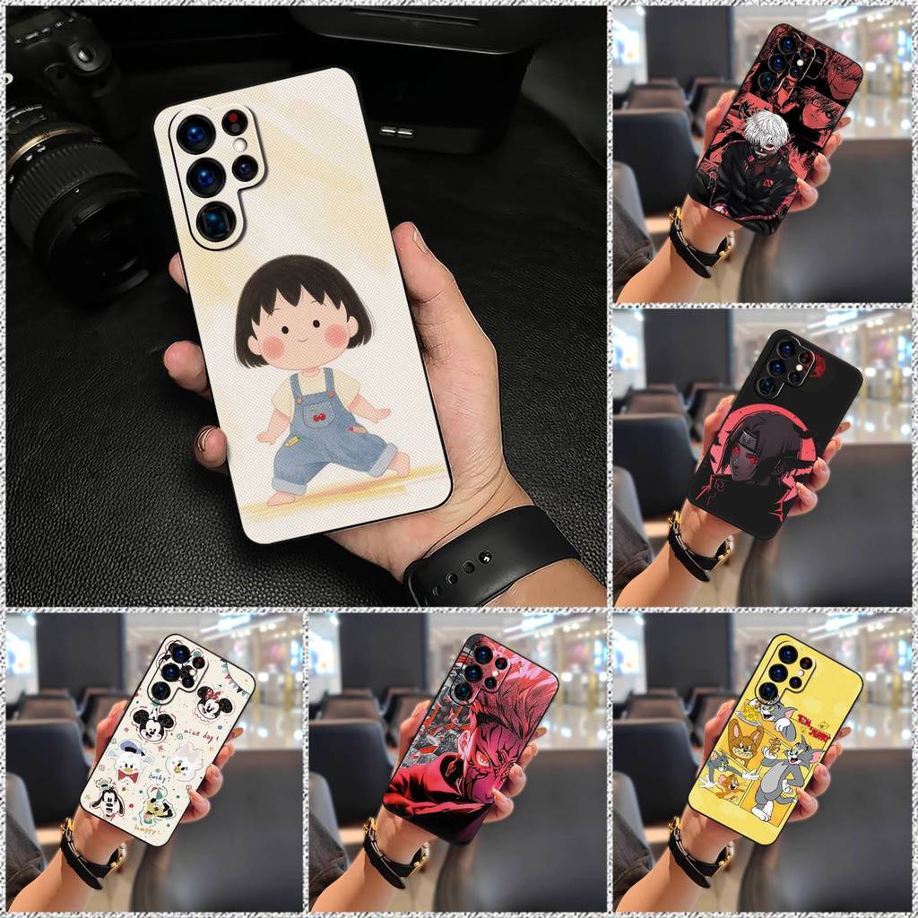 Ốp Điện Thoại Bọc Toàn Bộ Chống Sốc Cho Samsung Galaxy S22 Ultra Thiết Kế Thời Trang Graffiti Silicon Bảo Vệ Vỏ Mềm Dễ Thương Chống Bụi Chống Va Đập Bền Chống Bụi Bẩn Túi Điện Thoại TPU