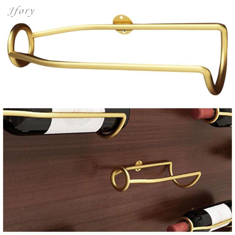 Jfory Giá để rượu treo tường đơn giản Giá để đồ trang trí sáng tạo Giá treo trưng bày rượu vang
