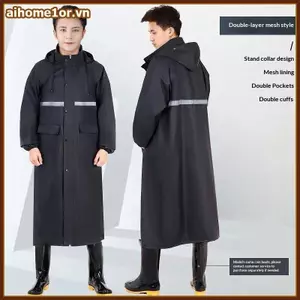 AIHOM Áo Mưa Dài Toàn Thân Chống Mưa Nam Người Lớn Nữ Thiên Tính Di Động Cho Xe Máy Đi Xe Đạp Chống Bão Quần Áo Mưa,