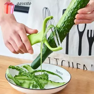 Máy hủy thịt bắp cải GAVESTO, Máy gọt vỏ trái cây cấp thực phẩm miệng rộng, Máy gọt vỏ rau đa năng thực tế bằng thép không gỉ