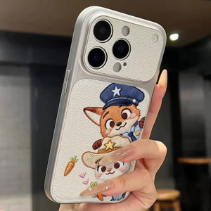 Ốp lưng iPhone Họa tiết da mạ họa tiết Nick Judy iPhone 17 16 15 14 13 12 11 Pro Max Plus Max