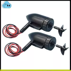 Điều khiển từ xa, thuyền mô hình thả mồi câu cá, động cơ cánh quạt dưới nước, chống nước, kèm 3 cánh quạt