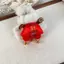 Năm Mới Phong Cách Công Chúa Vui Lòng May Mắn Tóc Sang Trọng Lấy Kẹp Nữ Đỏ Lưng Đầu Tấm Tóc Cá Mập Kẹp Tóc Mũ Đội Đầu CWPD
