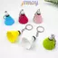 TMOY Sáng Tạo Mini Cầu Lông Móc Khóa Dễ Thương Shuttleco Móc Chìa Khóa Móc Khóa Xe Móc Chìa Khóa Túi Mặt Dây Chuyền Trang Sức Câu Lạc Bộ Quà Tặng TMOY