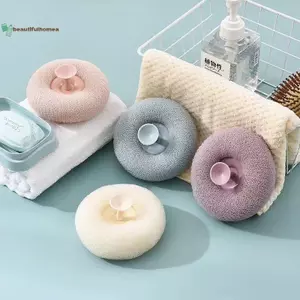 BeautifulHomeA 1 Cái Bóng Tắm Màu Áo PE Tắm Hoa Mềm Chà Bong Bóng Lưới Hai Màu Dụng Cụ Tắm VN