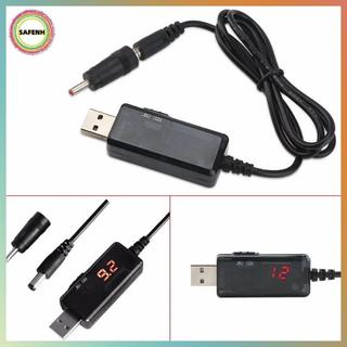 Cáp chuyển đổi tăng tốc USB SAFENH 5V sang 9V / 12V với đầu nối 3,5x1,35mm VN