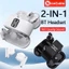 Tai nghe Bluetooth không dây kép 2 trong 1 Chất lượng âm thanh siêu cao Cuộc gọi độ phân giải cao Tuổi thọ pin dài với màn hình kỹ thuật số LED Tai nghe Bluetooth 5.4