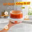 🔥Chịu nhiệt cao (300°C) | Nắp silicone đa năng chống tràn | Nắp hộp đựng thực phẩm kín khí | Nắp bảo quản thực phẩm