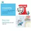 6 dây Đầu trộn vách ngăn chống vỡ cho phụ kiện trộn đứng Pro Mix mà không cần lộn xộn D