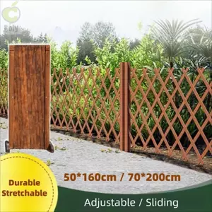 Hàng rào sân vườn tại nhà ROLY, Hàng rào bằng gỗ 50 / 70cm có thể sử dụng, Xịt sơn nhiều lớp co giãn ngoài trời bền / không mùi Hàng rào lưới mắt cáo mở rộng Trang trí sân vườn