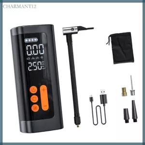 Char Máy Bơm Hơi Lốp Máy Nén Khí Di Động Lạm Phát Nhanh Máy Nén Không Dây Máy Bơm Không Khí Điện Cho Ô Tô Xe Máy