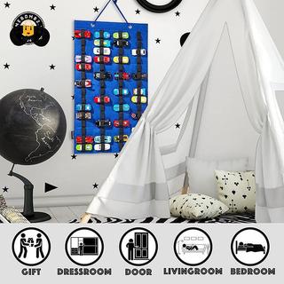 {TB & Bag} Bộ sắp xếp treo cho hộp trưng bày gắn tường Hot Wheels Hộp lưu trữ dung lượng lớn Túi đựng đồ chơi giữ hộp diêm Ô tô Quà tặng trẻ em.