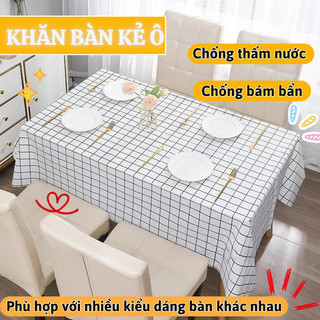 Thảm Picnic Bunnies House Họa Tiết Caro Vintage Gấp Gọn Dễ Mang Theo Khi Đi Chơi