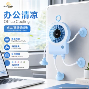 Quạt làm mát cốc hút văn phòng Mini có thể sạc lại