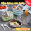 Hộp Đựng Cơm LUMERA HOME Inox 304 Chia 2 Ngăn, Nắp Khóa Chắc Chắn Dùng Lò Vi Sóng