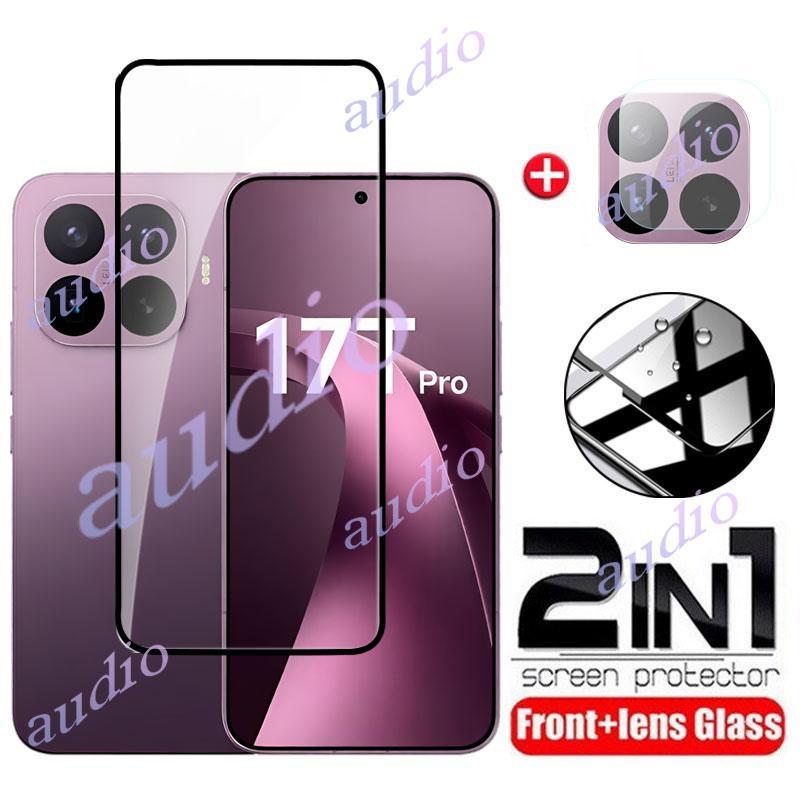 Phim kính cường lực Xiaomi 17T Pro 5G 2in1 cho Xiaomi 17T Pro 17TPro 5G Bảo vệ màn hình Phim ống kính máy ảnh HD mềm cho Xiaomi 17TPro Xiaomi17T Pro 5G Phim điện thoại bảo vệ màn hình