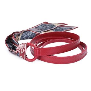 Thắt lưng khăn lụa nữ phong cách hip-hop punk, quần jeans kiểu Mỹ, trang trí retro