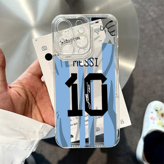 Số sọc xanh 10 Chất Liệu Trong Suốt Chống Trơn Trượt Thích Hợp Cho iPhone 17 Pro 15 ProMax 7plus 13 Pro Max 15 Pro 11 Pro 12 XS 14 ProMax 16 Vỏ Điện Thoại Vân Tay Chống Dính Trong Suốt