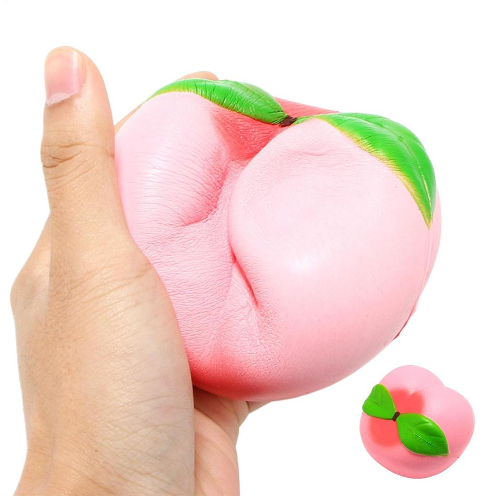 Jumbo Squishy Đào Bóp Đồ Chơi Co Giãn Quả Bóng Căng Thẳng Fidget Đồ Chơi Cảm Giác Cho Trẻ Em Và Người Lớn sonlekvn
