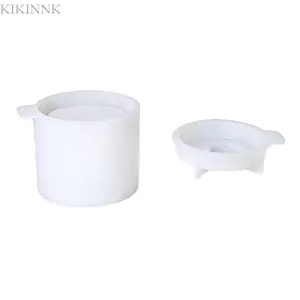 KIKIN Silicone Thủ Công Khuôn Hình Trái Tim Hộp Bảo Quản Khuôn Cho Hộp Đựng