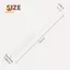 Dải thay thế 8 chiếc cho giá đỡ Drap giường, Dây đeo tương thích cho hầu hết các giá đỡ tấm khóa